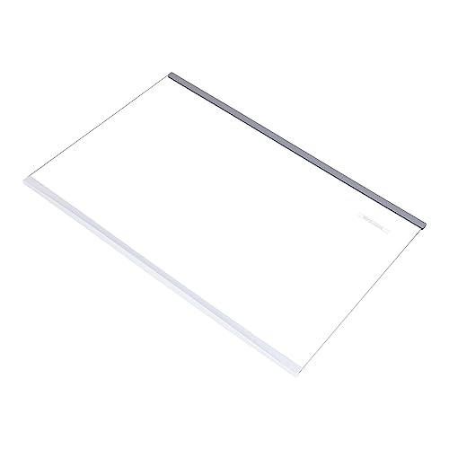 sparefixd Fridge Freezer Glass Shelf White Edge Trim Suitable for HISENSE