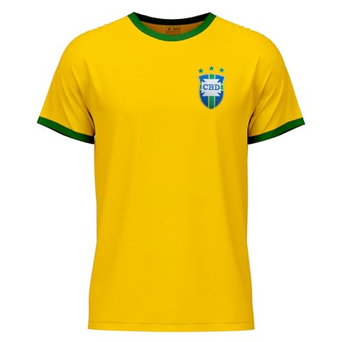 Brazil 1970 Retro Soccer Jersey