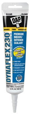 DAPDynaflex 230 Clear Siliconized Acrylic Sealant 5.5 oz.