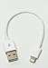 Produktbild CableJive iBoltz XS, USB-Lightning Kabel, 12 cm, weiß
