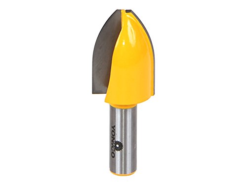YONICO Raised Panel Cabinet Door Router Bits Vertical Cove 1/2-Inch Shank 12145