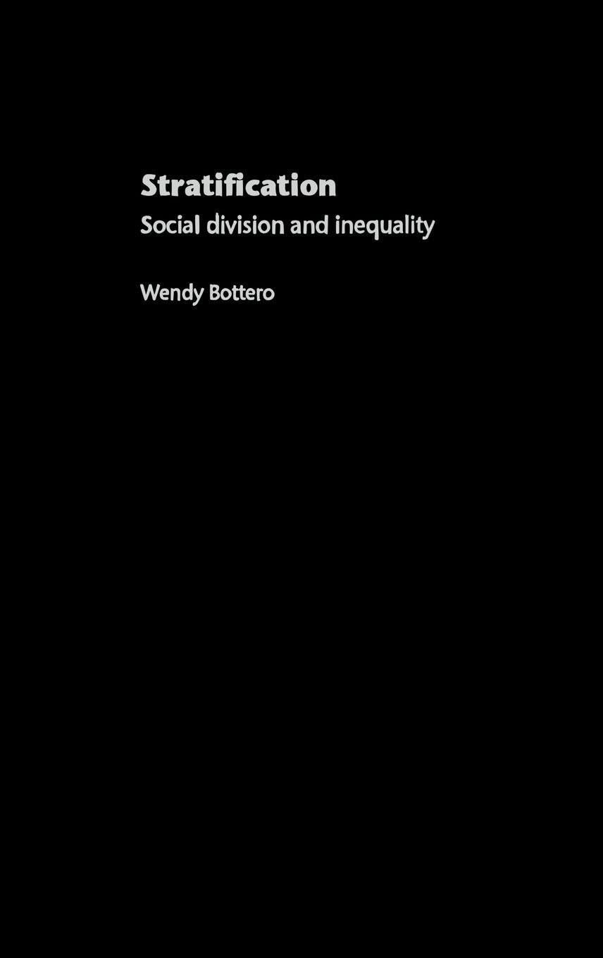 Buy Stratification: Social Division And Inequality — BookShops.in