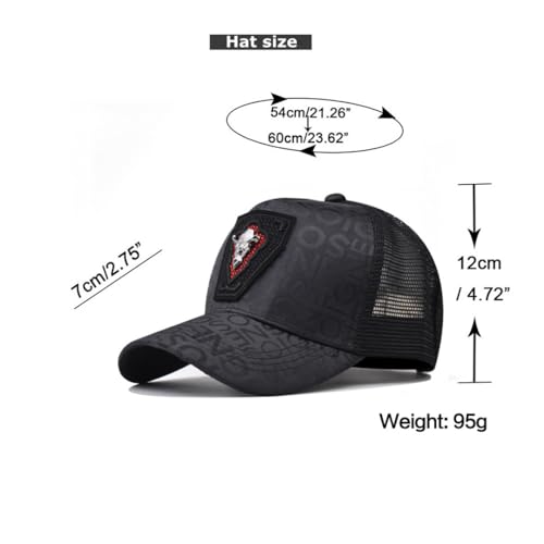 Vintage Skull Baseball Cap miniatura 2