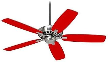Solids Collection Red - Ceiling Fan Skin Kit fits most 42 inch fans (FAN and BLADES SOLD SEPARATELY)
