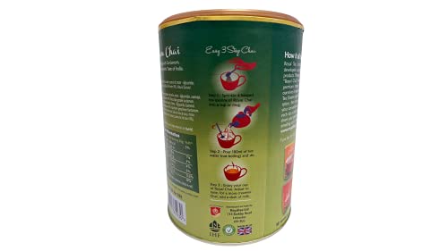 Royal Chai | Cardamom Sweetened Tub | 400 g (Pack of 2) | Premium Instant Chai | Makes 20 cups