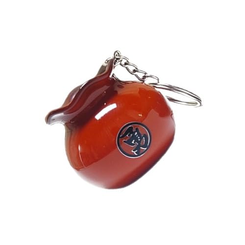 Petit porte-clés en polystyrène avec thème de courage incisé, artisanat traditionnel taïwanais, rappel de voyage, ajout quotidien pratique, porte-clés souvenir de Taiwan