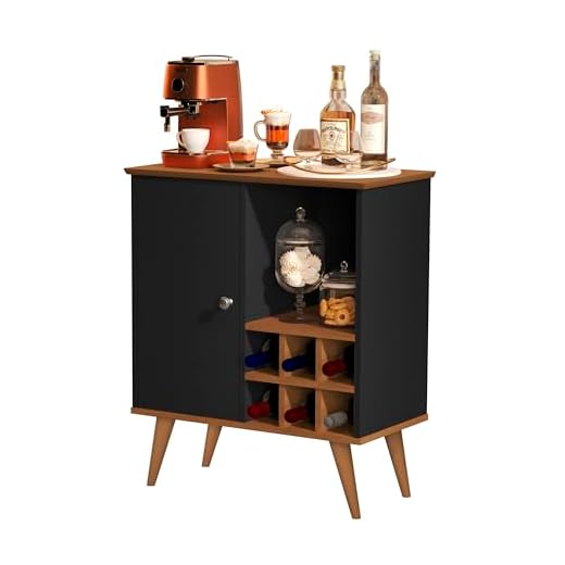 Adega Compacta para 6 Garrafas em Madeira