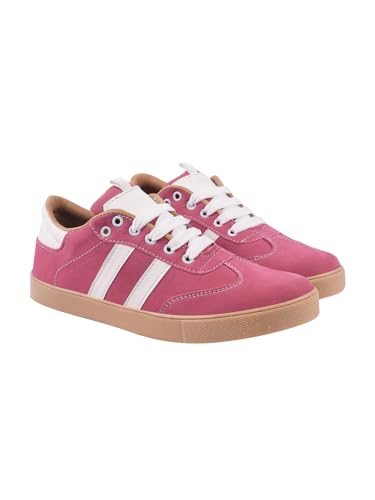 Image of Shoetopia Women's Casual Sneakers || Stylish Lace-Up Sports Shoes with Comfortable Sole || Lightweight Daily Footwear Walking & Running Shoes