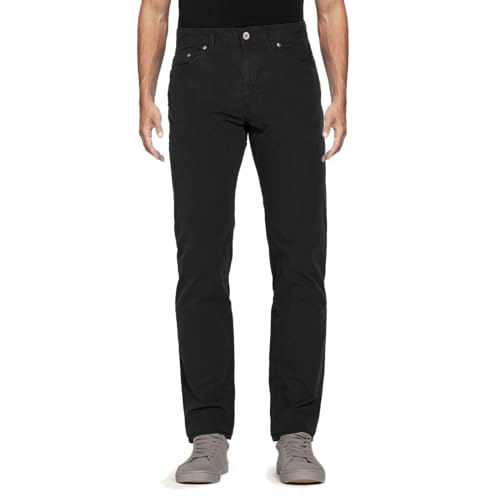 VEQUÈ Pantalone Uomo Estivo Cotone Leggero Elasticizzato Jeans Regular Fit
