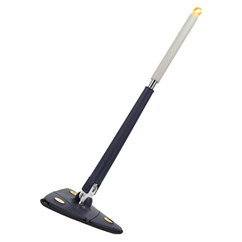 Fregona extensible para limpiar esquinas difíciles y bañeras con cabezal triangular de 360 5