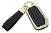 vurbemes TPU Car Protector Key Fob Cover Case with Chain for Kia 2020-2022 Soul 2019-2021 Forte 2020-2021 Telluride K5 2021-2022 Seltos NIRO Sportage Sorento Smart Remote Key Fob (Black)