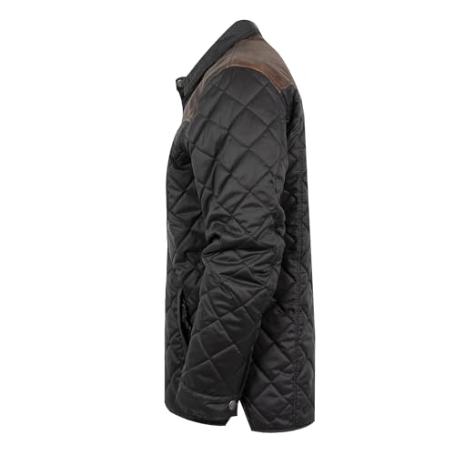 STS Ranchwear Men's Quilted Black XL Coat4