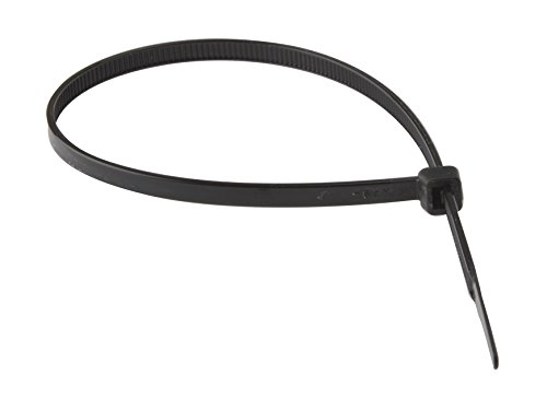 ForgeFix Cable Ties | 4.8 x 300mm | Black | Bag 100
