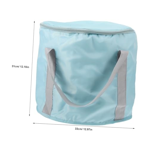Bañera portátil plegable para pies con asa para llevar miniatura 2