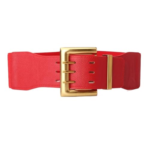 JSEIAJB Women's Elastic Elastic Waistband Dress Coat Decoration Wide Waistband Waistband Women's Belt(White-Dinosaur Doodle4)