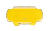 PSP Slim&Lite - Crystal Armour Case & Standfuß gelb