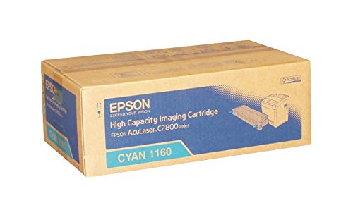 Epson C13S051160 Cyan cartouche de toner laser pour imprimante AcuLaser C2800DN