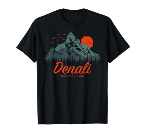 Retro Denali National Park US Vintage Denali T-Shirt