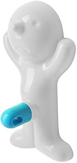 Propaganda Mr. P Key Holder, White/Blue