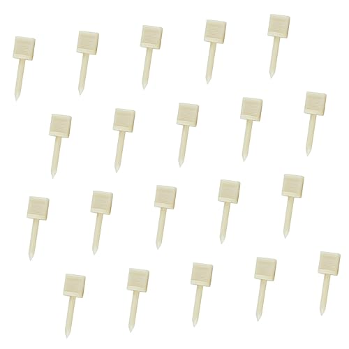 Anneome 20pcs Plastic Face Pins for Archery Target Nails Archery Target Block Durable Portable Set