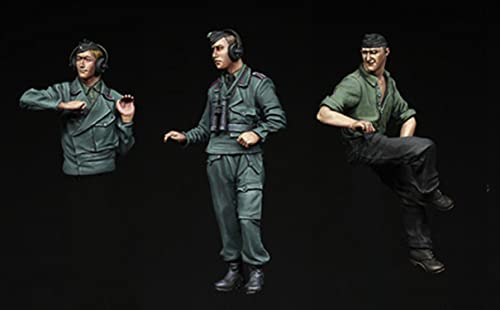Figura de resina 1:35 Ancient Man Incluye 3 sin tanque miniatura 1