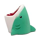 Voralis Shark Head Aquarium Decoration, PVC Fish Tank Orname...