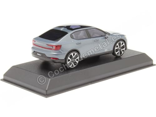 NOREV 1/43 - POLESTAR 2-2024, Gray miniatura 2