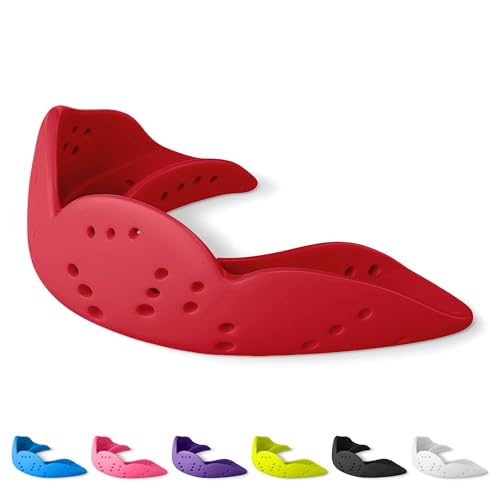 SISU Aero 1.6 Mouth Guard, Unisex, Aero 1.6, Intense Red