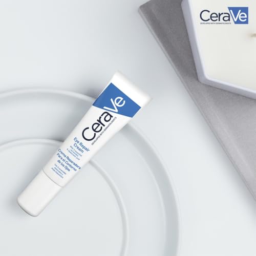 CeraVe Crema Reparadora Contorno de Ojos, Para Todo Tipo de Pieles, Reducción de Ojeras y Bolsas, Enriquecida con Ácido Hialurónico y Niacinamida, 14ml - Image 3