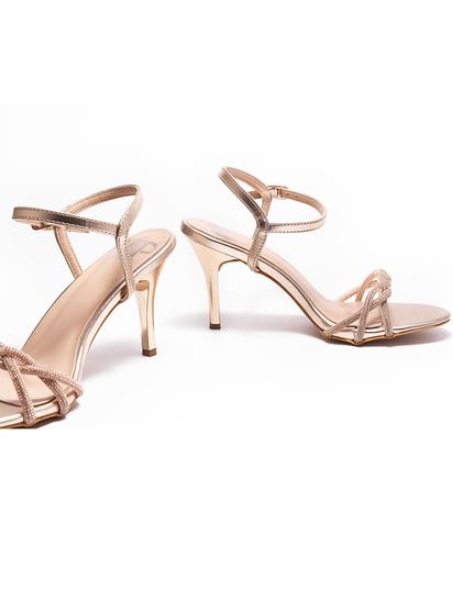 Image of The White Pole Stylish Attractive Ethnic Comfortable Fahsion Party Heels Stylish Stilettos Heels Sandal For Womens & Girls