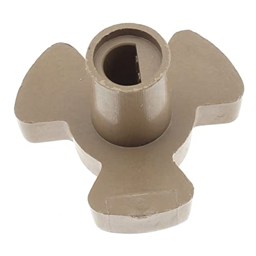 FDXGYH Microwave Turntable Coupler 2 Pcs Microwave Oven Turntable Roller Guide Support Glass Tray Drive Coupling Replacement [Shaft Length - 0.59inch]