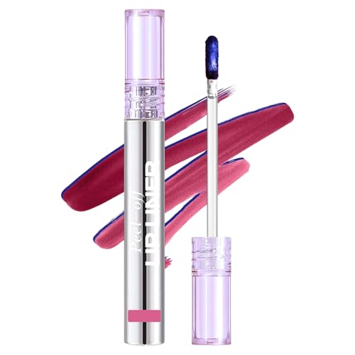 Perfilador De Labios Impermeable | Delineador Labial Mate Azul Maquillaje Desmontable,Cosméticos Antimanchas Suministros De Belleza Para Mujeres Fiesta Viaje Celebraciones Diarias Cumpleaños | Para Mu