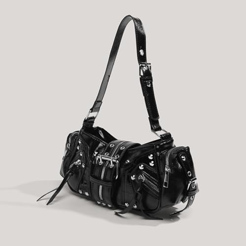 Bolso Hobo Pequeño para Mujer de Cuero Vegano con Múltiples Bolsillos miniatura 2