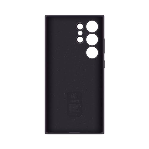 Image of Samsung Galaxy S24 Ultra Silicone Phone Case, Protective Silicone Case Cover with Color Variety, Smooth Grip, Soft and Sleek Design, Snug Fit, US Version, EF-PS928TEEGUS, Dark Violet