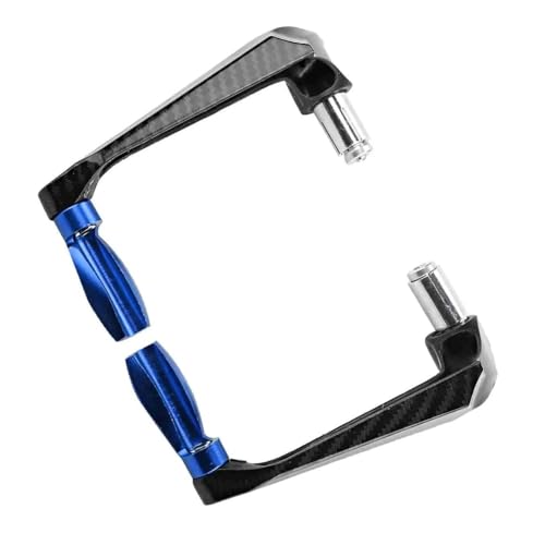 Protecteur de frein moto en aluminium CNC bleu haute résistance pour guidon 7/8