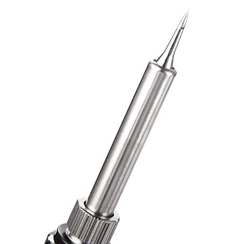 Image of SCHOFIC 936 Rework Soldering Station Set with Soldering Iron Handle, Iron Holder, High Temperature Resistant Sponge, Manual, and Power Plug