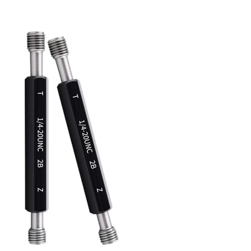 1PCS 2B UNC2-56 3-48 4-40 5-40 6-32 8-32 10-24 12-24 1/4 5/16 3/8 Steel Gage American Standard Thread Gauge(1-8UNC-2B) miniatura 1