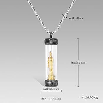 Amazon | Star-haohe ネックレス メンズ シルバー ステンレス 大