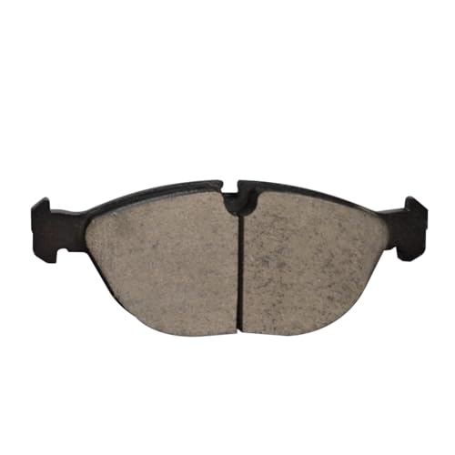 Image of Detroit Axle - Front Brake Pads for Chrysler Crossfire Audi TT Quattro Mercedes-Benz C43 CLK55 E55 SLK32 AMG E350 E430 E500 S430 S500 BMW 750iL Z8 Ceramic Brake Pads Replacement