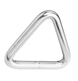 triangel ring  Yacht Steel Triangel-Ring, geschweißt und poliert, 6mm, 40mm