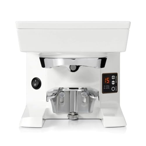 Comparison: Best Victoria Mythos 1 4 PUQpress Gen 5 M2 Automatic Coffee Tamper, Calibrated Espresso Tamper, Fits Nuova Simonelli & Victoria Arduino Mythos 1 & Mythos 2 Grinders, Adjustable Tamping Profiles & Pressure (White, 58.3 MM)