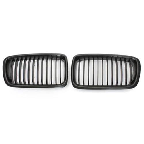 Calandre BMW E38 Série 7 Berline 1996-2001 Noire Mate pour Capot Avant
