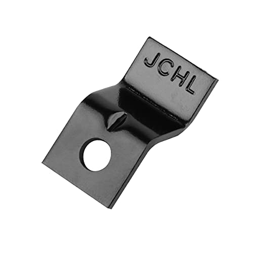 Jchl Table Desk Top Fasteners With Screws Black Heavy Duty Z Table Top Connectors Table Clips/Table Top Brackets, Set Of 50 Packs (Include 50 Clips And 50 Screws) 50-Black #TOP2