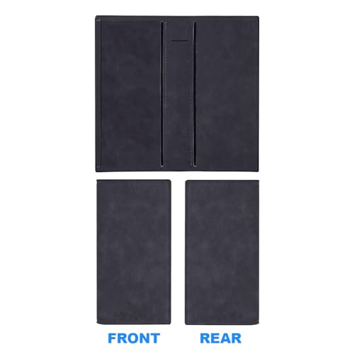 Image of CASMONAL Checkbook Cover for Women & Men, PU Leather Wallet RFID Blocking