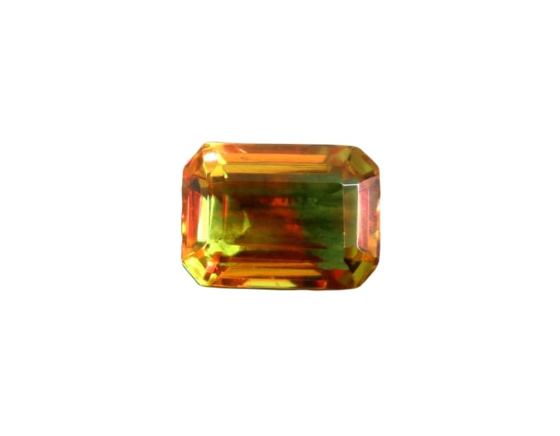 Alexandrite naturelle à facettes de 13,9 mm, gemme d'exception pour bague