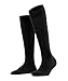 Produktbild FALKE Damen Kniestrümpfe Family, Baumwolle, 1 Paar, Schwarz (Black 3009), 39-42 (UK 5.5-8  US 8-10.5)