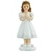 Cake Company Tortenfigur Kommunionmädchen mit Schleife stehend ca.82mm | Tortendekoration zur Kommunion
