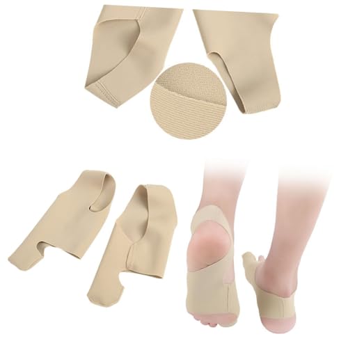 NOLITOY 1pc Thumb Pedicure Straightener Pads Overlapping Bunion Straightener Mallet Straightener Bunion Relief Sleeves Foot Care Sports Men and Women