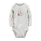 Big Sister & Little Sister Twins Rompers, Pasgeboren Baby Bodysuits, Baby Jumpsuits Graphic Outfits, Lange mouwen Onesies, Grijs & Grote Zus, 6-12 Maanden