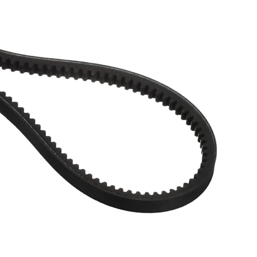uxcell AX34 EPDM V-Belt, Raw Edge Cogged Industrial Rubber V Belt 1/2" Width x 34" Inside Circumference